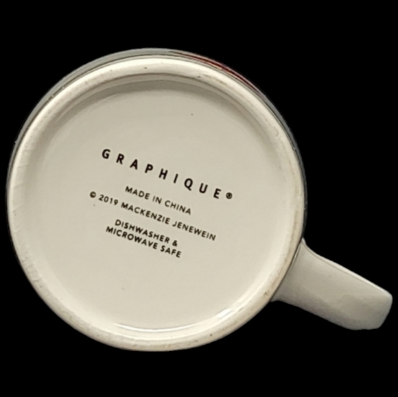 2019 GRAPHIQUE MACKENZIE JENEWEIN CHRISTMAS LADY WITH GIFTS COFFEE MUG - Picture 9 of 11